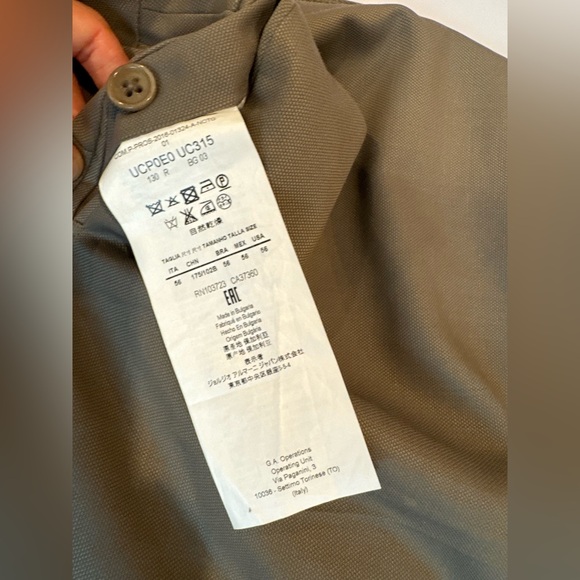 Armani Collezioni Men’s Khaki Dress Pants 40х31 - Picture 6 of 9